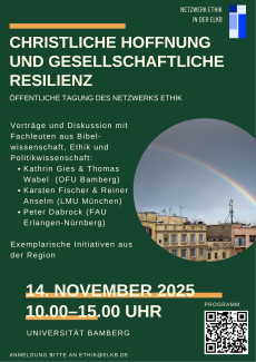 Plakat für Jahrestagung
